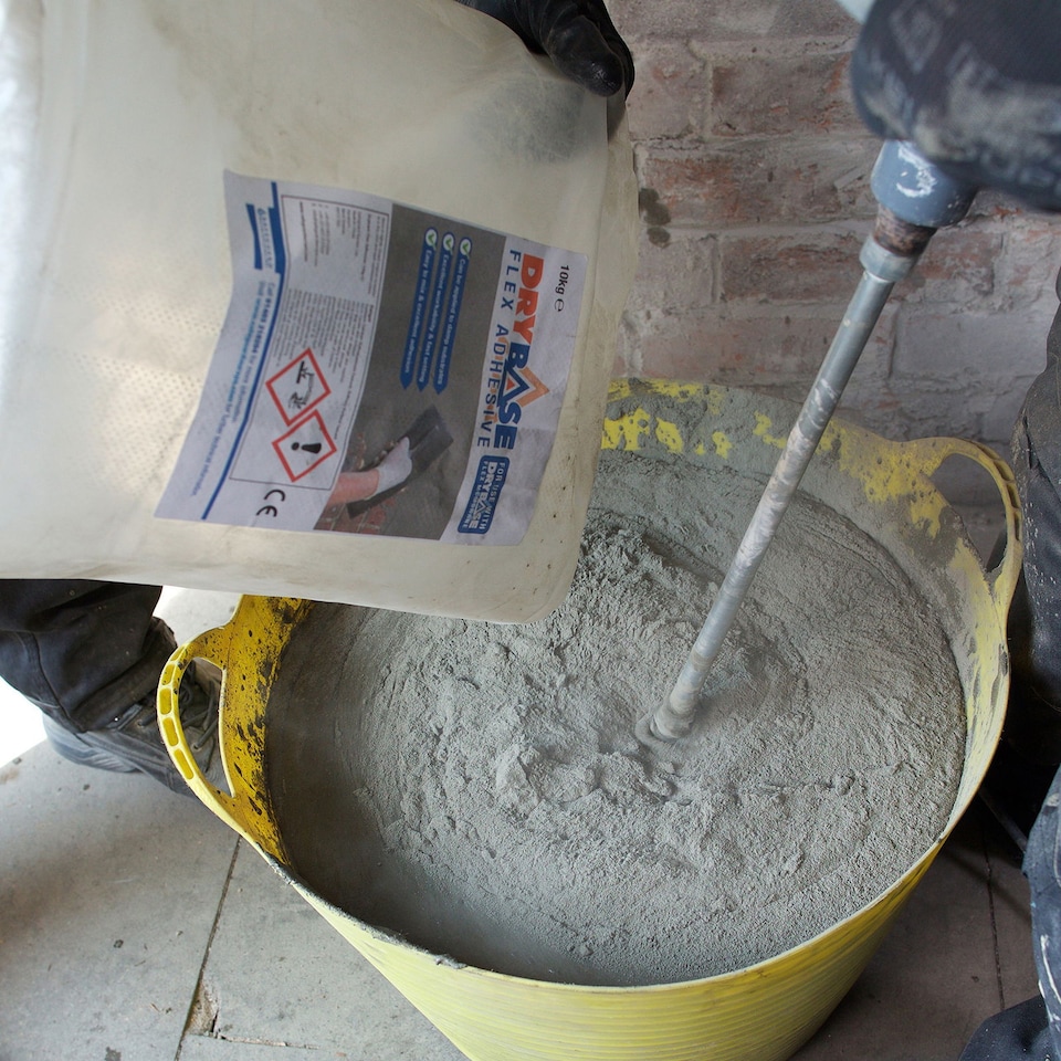 image 1 of Drybase Flex Adhesive (10 kg) for use in conjunction with Drybase Flex Membrane