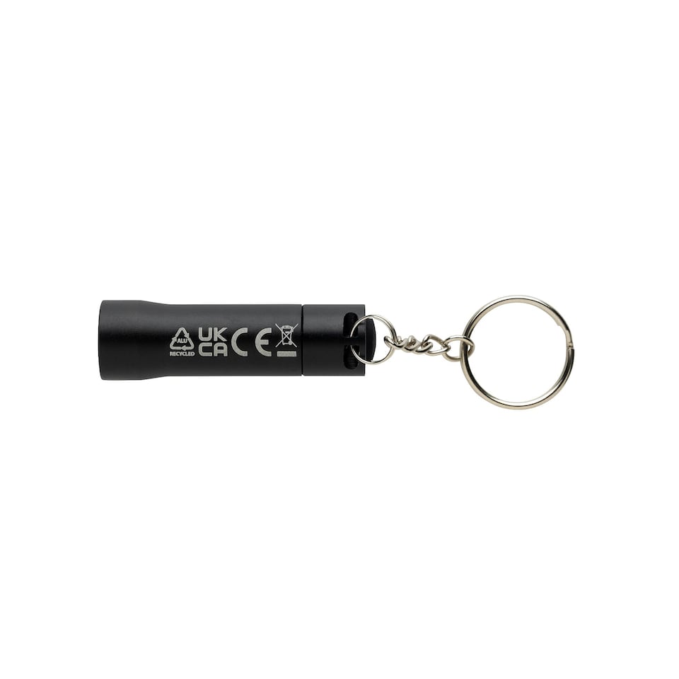 image 1 of XD Collection Recycled Aluminium Torch - Black - One Size