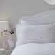 image 2 of Serene Decorative Heart Duvet Cover Set Blush