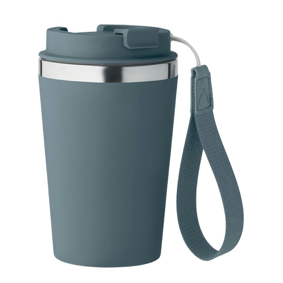 image 1 of MidOcean Topaz Double Wall 350ml Tumbler - Petrol - One Size Blue