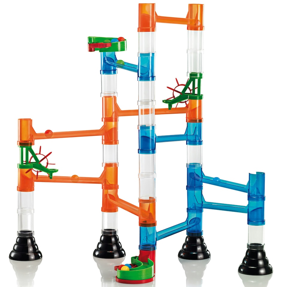 image 1 of Quercetti Migoga Marble Runs Transparent