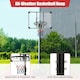 image 5 of COSTWAY Portable Basketball Hoop Backboard Basketball Black | Standard