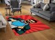 image 2 of Strong Businessman In Glasses In Comic Style. Success Concept Designer Rug | Multi