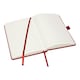 image 3 of Notes London A5 Italian Styled Moretti Notebook Red