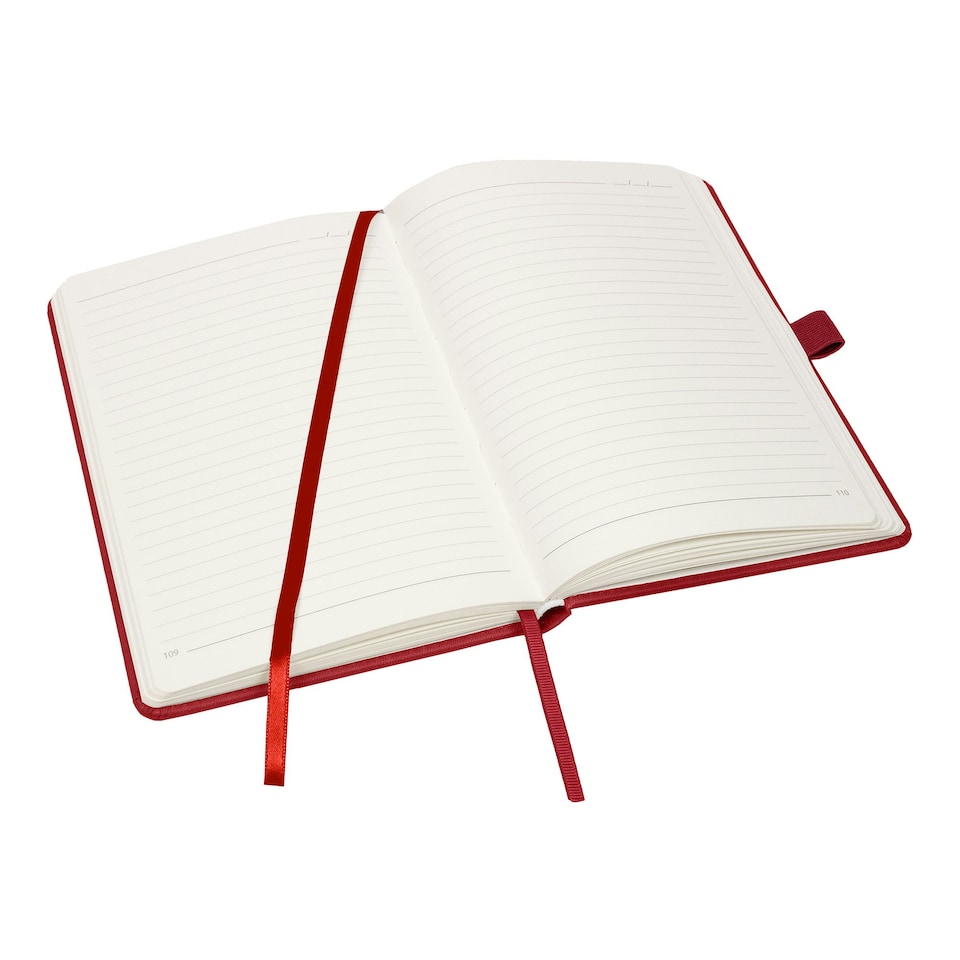 image 1 of Notes London A5 Italian Styled Moretti Notebook Red