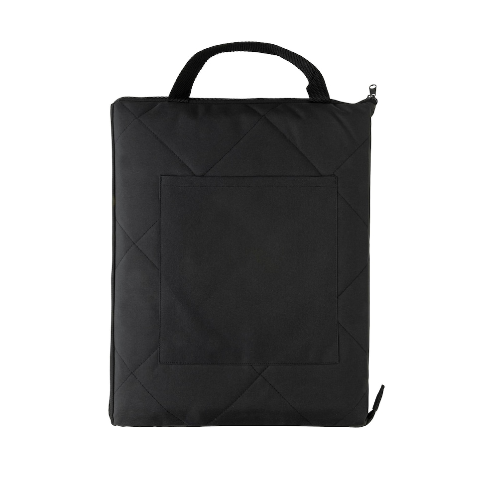 image 1 of XD Collection RPET Quilted Picnic Blanket - Black - One Size | Black | One Size