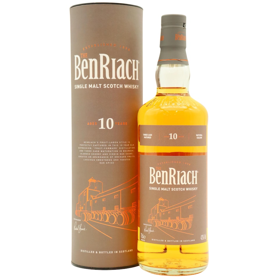 Benriach - Single Malt Scotch 10 year old Whisky (Old Bottling)
