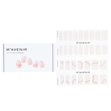 Nail Sticker (pink) - # Daily Woman Nail - 32pcs Pink