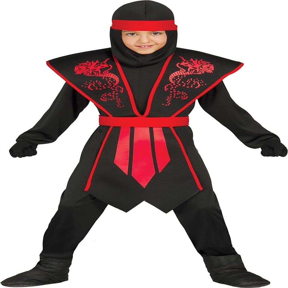 image 1 of Fancy Dress Child Ninja Shadow - 7-9 Years