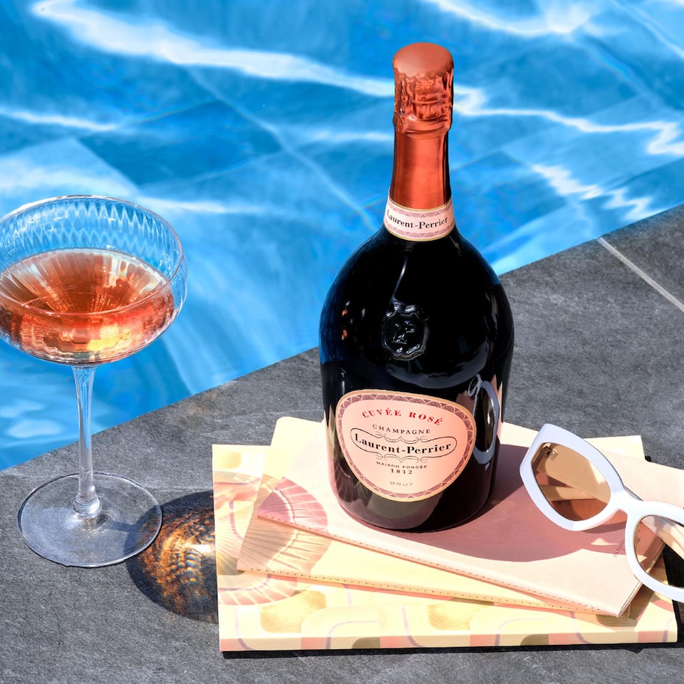 image 1 of Laurent Perrier Rose I Love You Tin Champagne 75cl