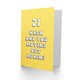 image 2 of When Are You Moving Out Fun Joke Funny 21st Birthday Card