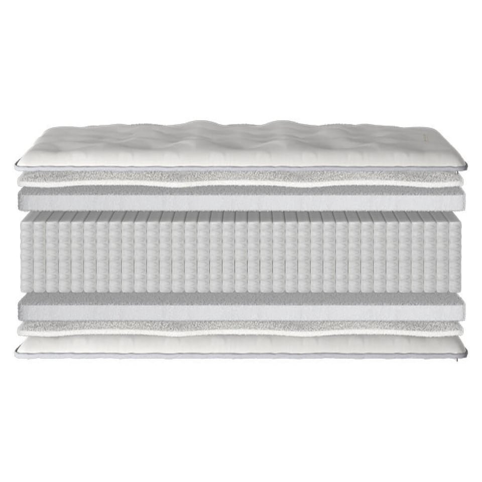image 1 of Millbrook Wool Luxury 1000 Pocket Mattress Small Double | White | 1
