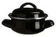 image 1 of Porter Black Enamel Mini Casserole Dish | Black