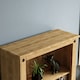 image 3 of Vida Designs Corona 2 Door Bookcase Storage Shelf, Solid Pine Wood