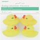 image 1 of Pack of 4 Baby Shower Rubber Ducks For Baby Shower Favors