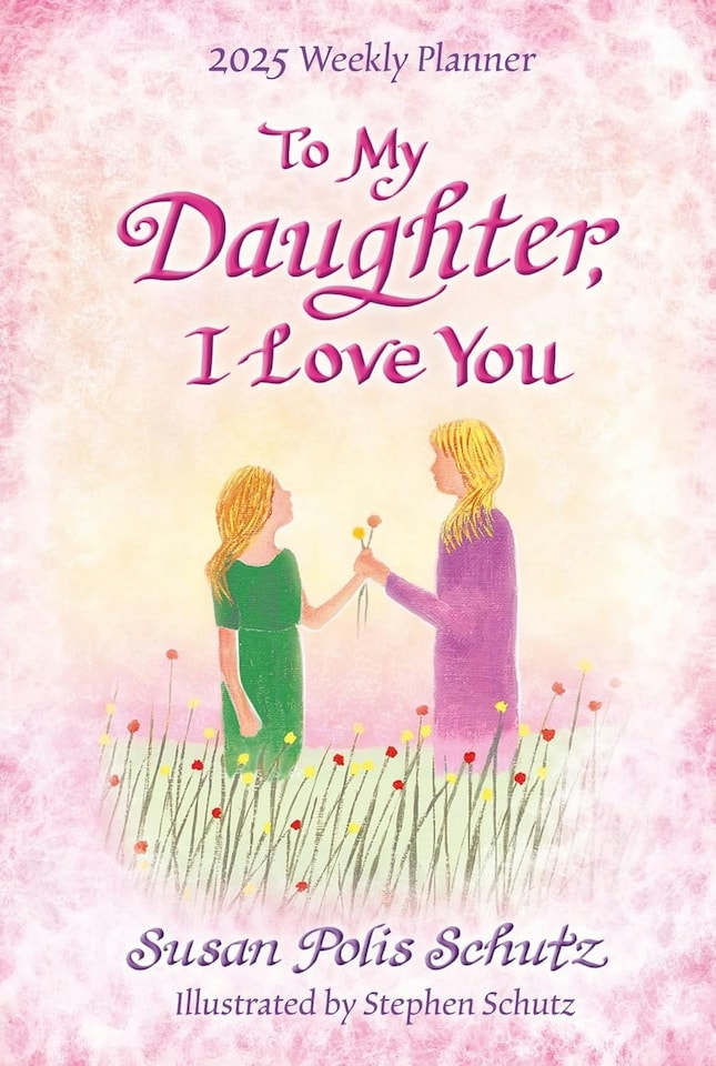 image 1 of To My Daughter I Love You Weekly Planner 2025