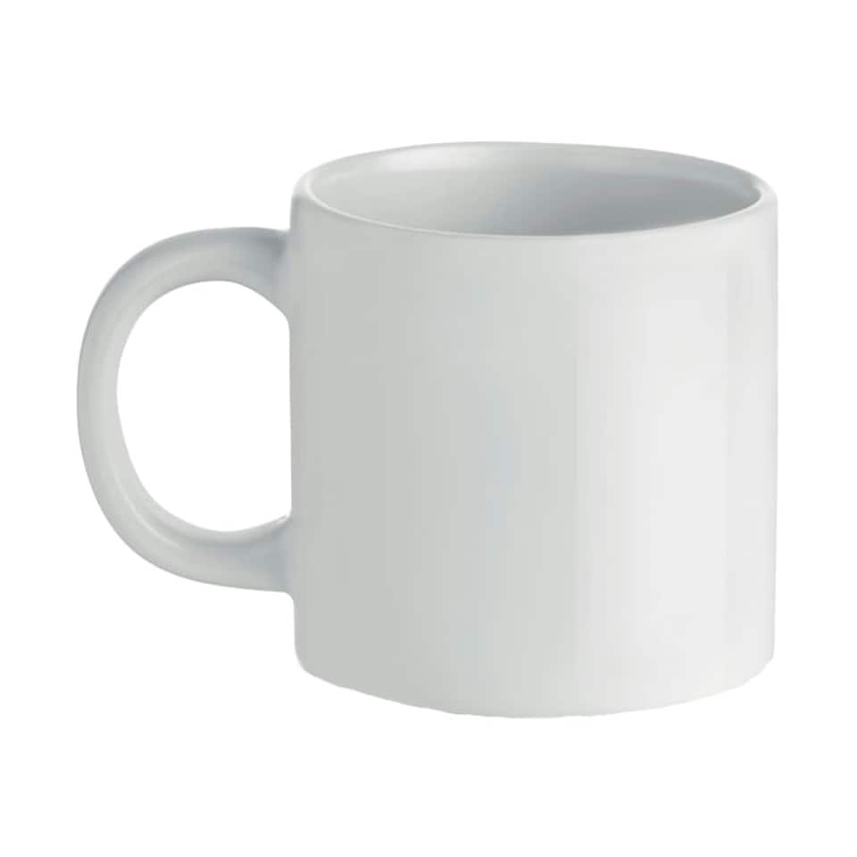 image 1 of MidOcean Mini Sublim Ceramic Sublimation 200ml Mug - White - One Size