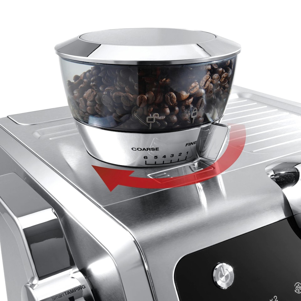 image 1 of Delonghi La Specialista Prestigio Bean to Cup Manual Coffee Machine, Silver