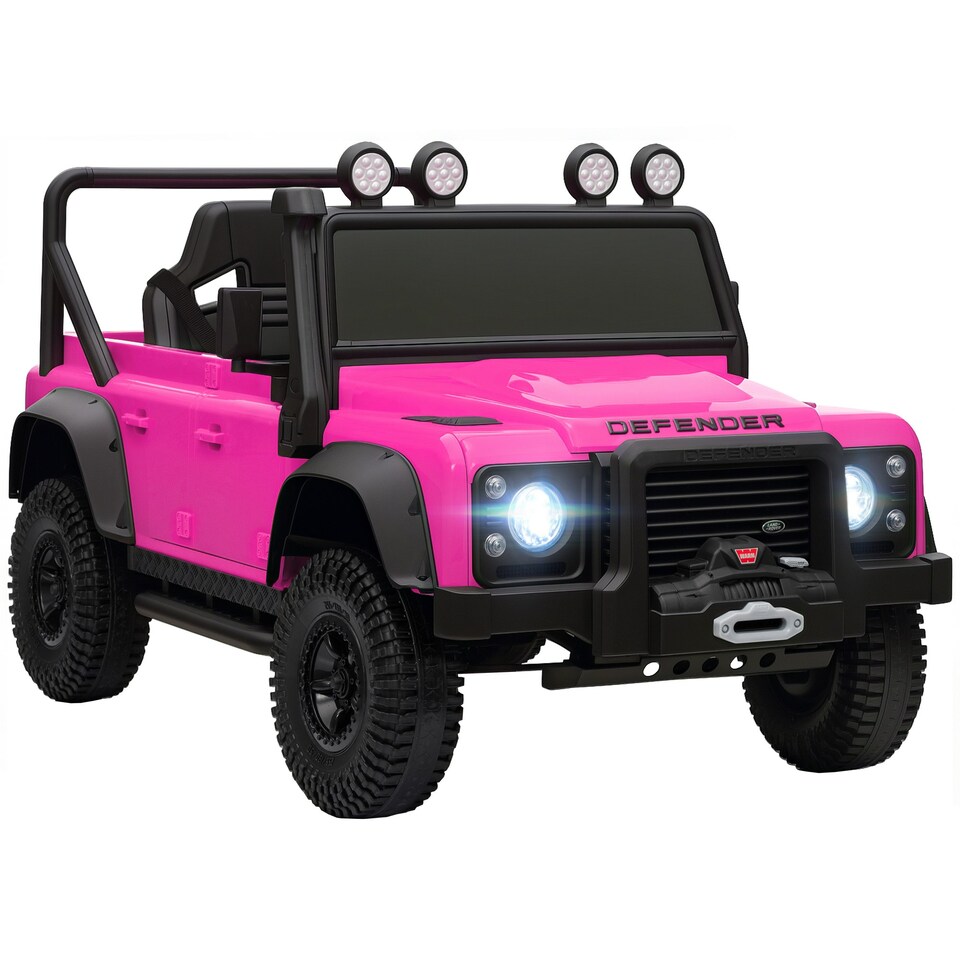 image 1 of AIYAPLAY Kids Ride On Car, 12V Battery-Powered Electric Car with Remote Pink