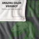 image 3 of Harry Potter Slytherin Doodle Blanket - Multicoloured - One Size