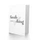 image 2 of Family Is Everything Bright Modern Birthday Card