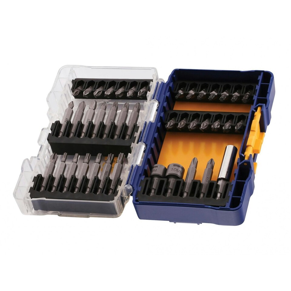 image 1 of Irwin Mixed Screwdriving Set, 40 Piece - Multi Colour - One Size