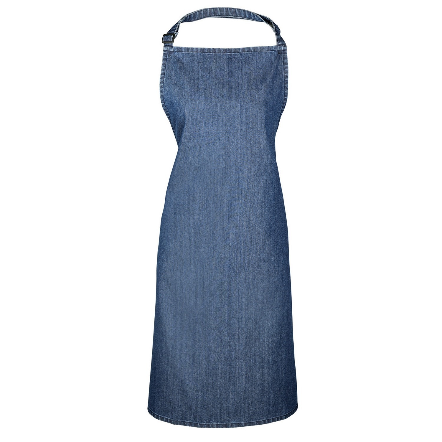 Premier Unisex Adult Plain Apron Blue Indigo Denim One Size 1