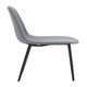 image 4 of Interiors by Premier Salford Grey Fabric Dining Chair