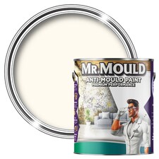 MR MOULD - Anti-Mould Paint - Premium Colour & Protection for Interior Walls & Ceilings - White - 5L