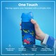 image 3 of Leak Proof Kids Water Bottle, BPA Free, 350ml (12oz) | Blue | Sea Turtle | One Size