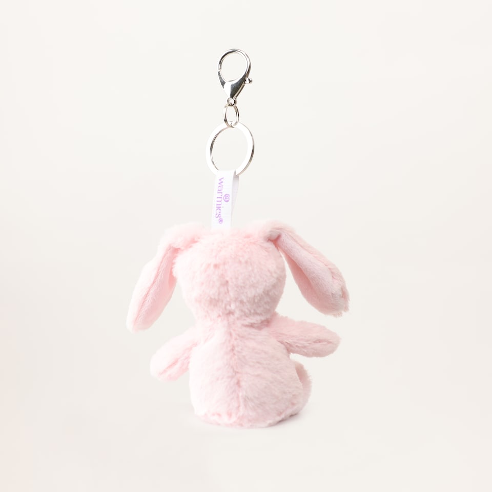 image 1 of Warmies Bunny BAG CHARM