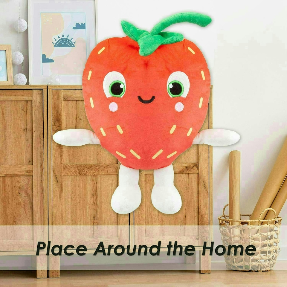 image 1 of Berry Boo Pinata Smashlings Soft Toy Cute Plushie Huggable Cuddly 30cm Red