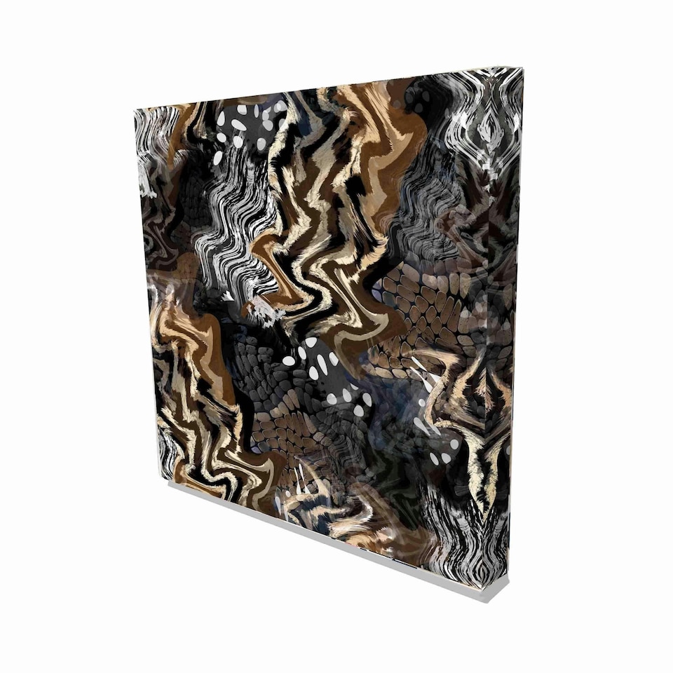 image 1 of African ethnic elements (Canvas Print) 66cm x 66cm