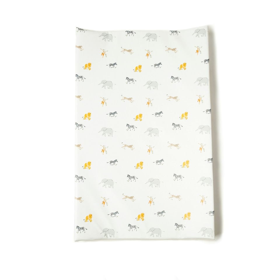 image 1 of Clair de Lune Jungle Dream Changing Mat Anti-Roll Wedge
