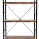 image 3 of Levede Bookshelf 5 Tier Open Display Shelf 157.5cm Storage Cabinet Bookcase Brown | Brown