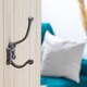 image 5 of Hammer & Tongs Number 2 Double Wall Hook - W50mm x H115mm - Raw