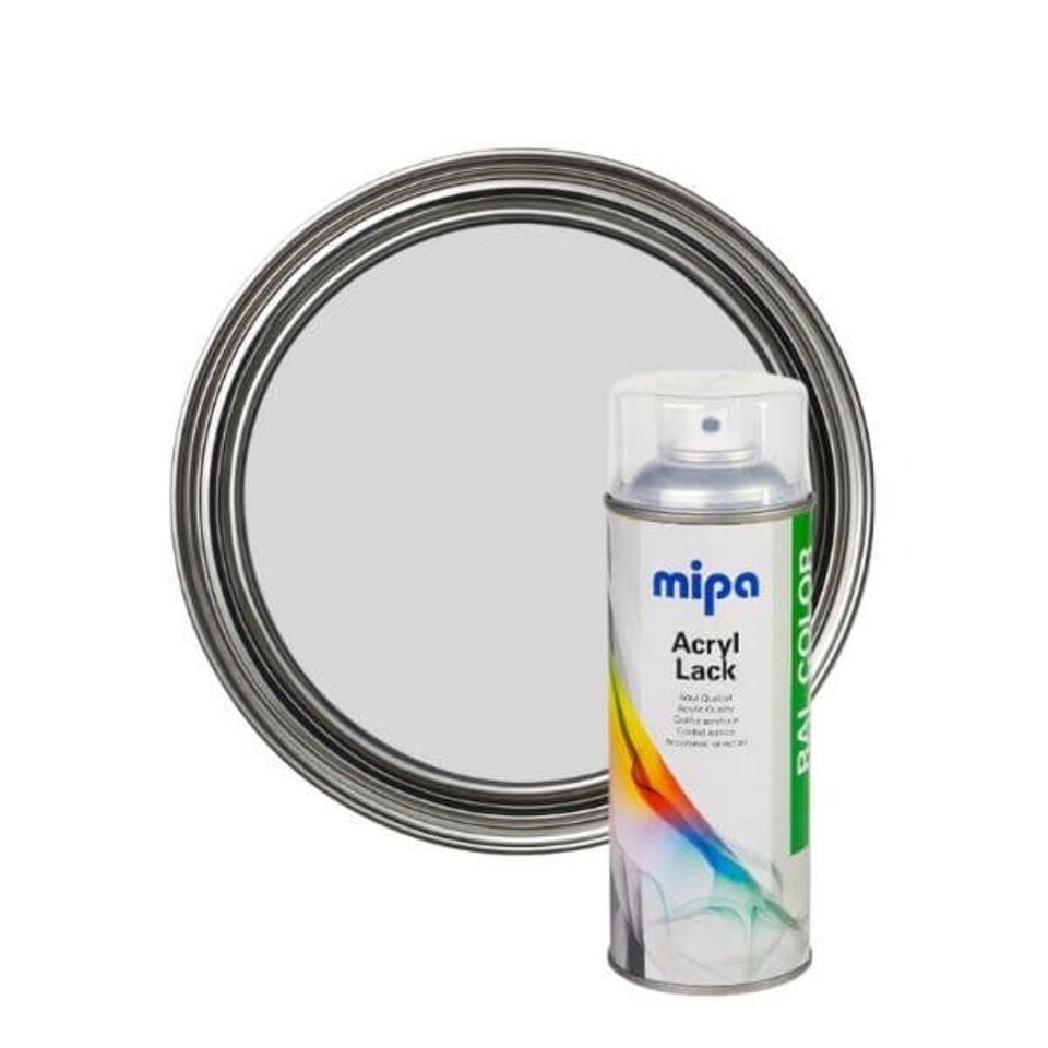 image 1 of Mipa RAL Spray Paint (400ml) | Grey | RAL 7035 Light Grey