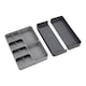 image 2 of Living and Home Expandable 12-Compartment Cutlery Tray Drawer Organizer