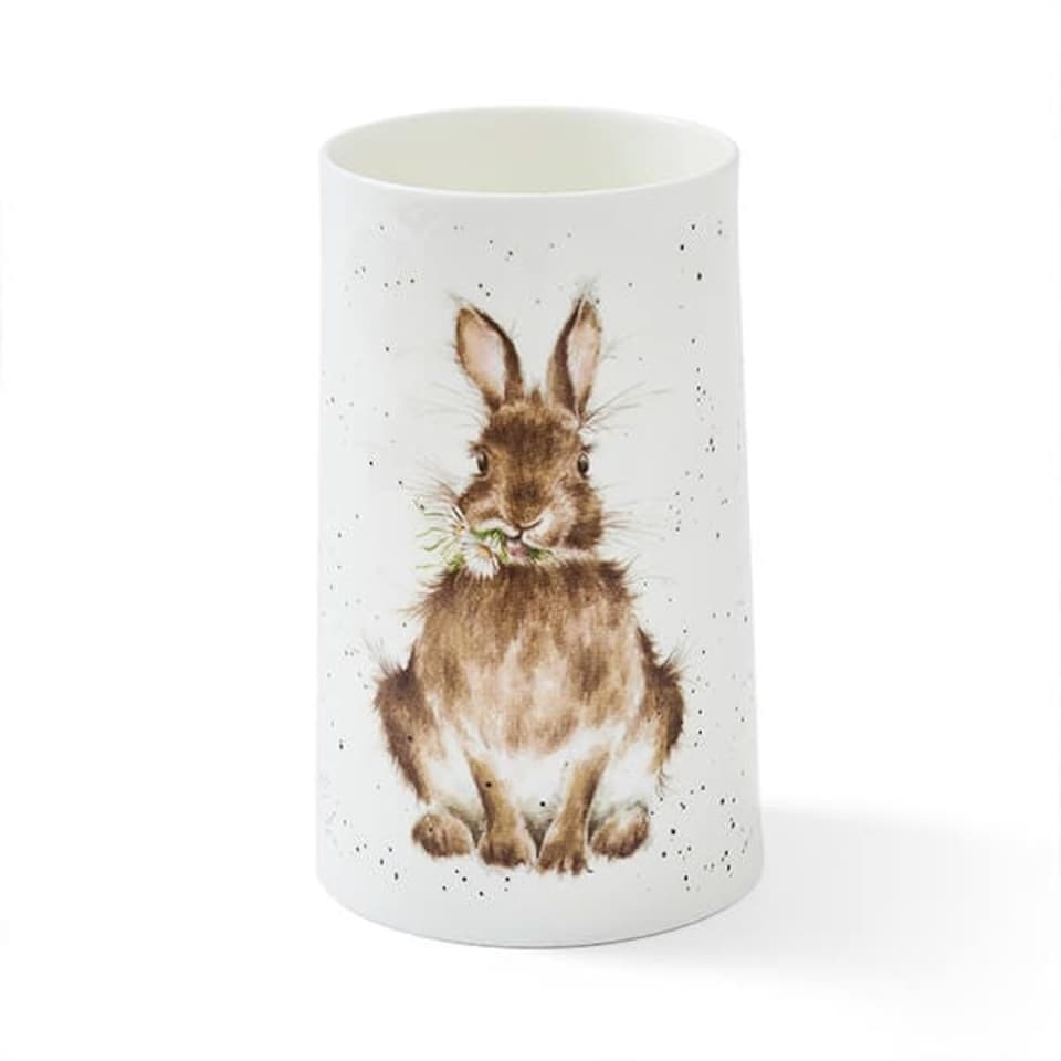 image 1 of Wrendale Designs 'Daisy' Rabbit Vase