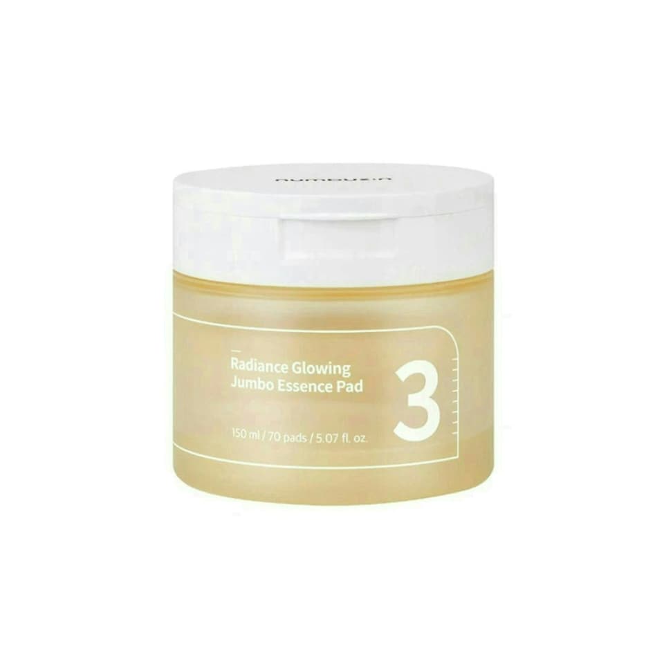 Numbuzin No.3 Radiance Glowing Jumbo Essence Pad 70ea