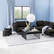 image 3 of Mice Oval Coffee Table Set in Black