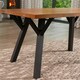 image 7 of Verona 140cm Wooden Veneer Dining Table