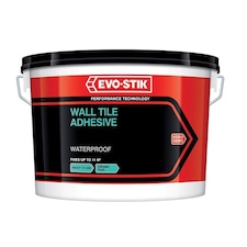 Evo-stik Waterproof Wall Tile Adhesive - Multi Colour - 1 litre