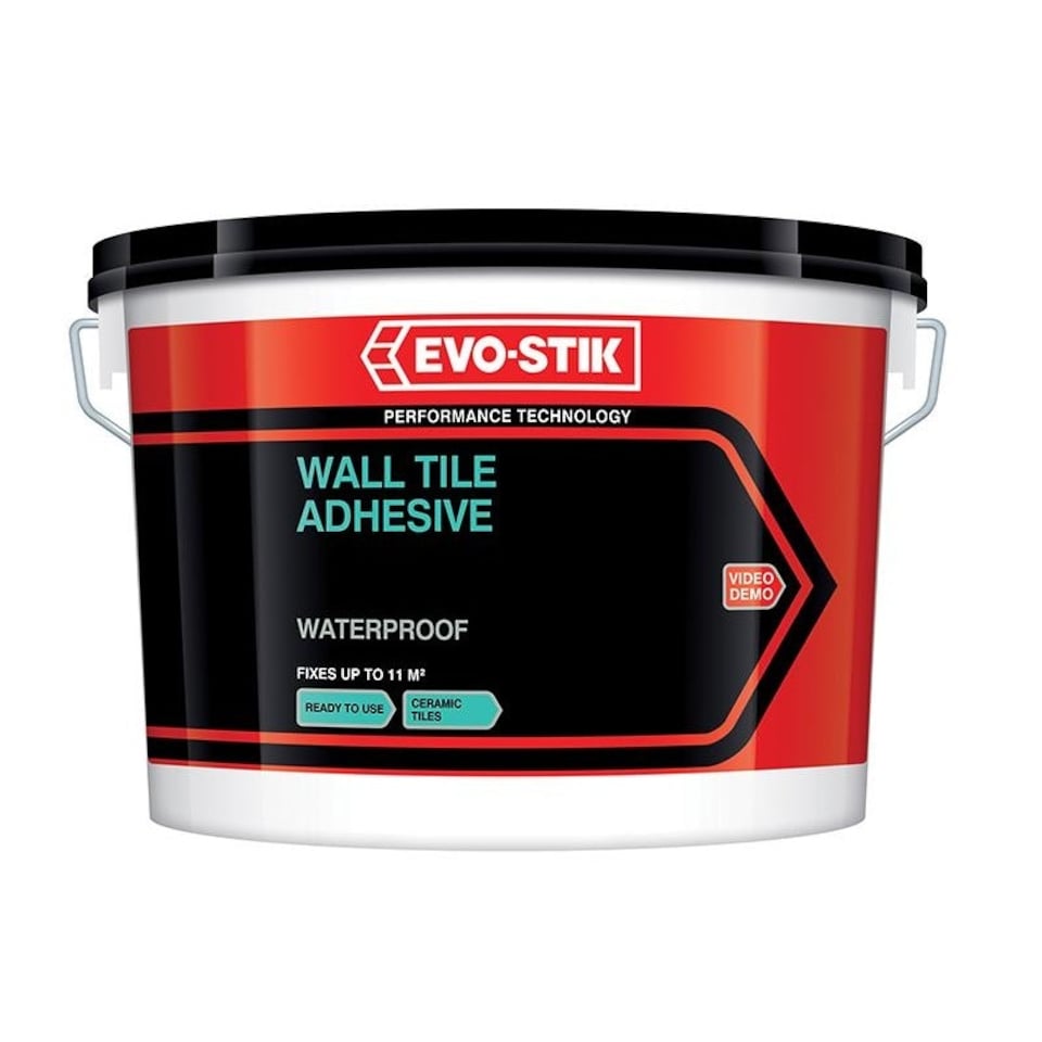 Evo-stik Waterproof Wall Tile Adhesive - Multi Colour - 1 litre