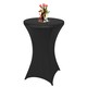 image 1 of 1pc Cocktail Spandex Tablecloth, Table Cover with Leg Pockets - 32" Round