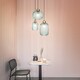 image 2 of Mint-1 Indoor Glass DomeCeiling Pendant Lamp 1 Light Green, E27