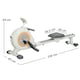 image 5 of SPORTNOW 16-Level Magnetic Rowing Machine with LCD Monitor, Black