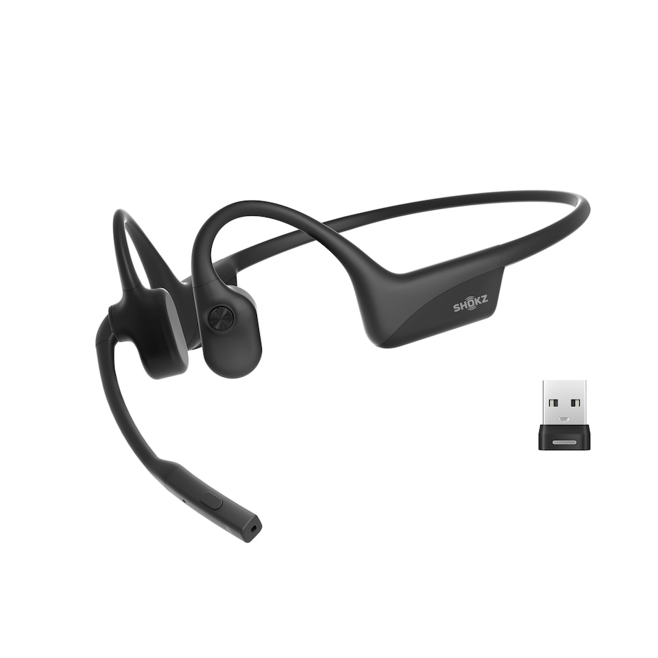 image 1 of SHOKZ OPENCOMM2 UC HEADSET USB-A DONGLE