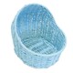 image 3 of Baby Boy Gift Hamper Kit - Blue Bassinet Basket (25cm) with Cream Gift Wrap Accessories