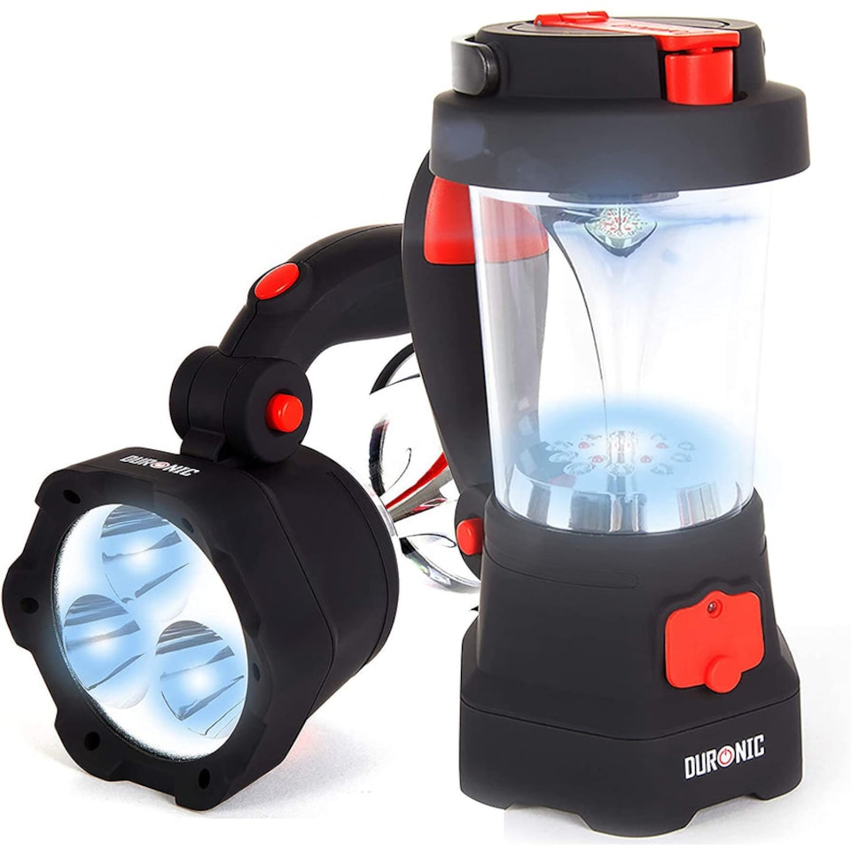 image 1 of Duronic Hurricane Rechargeable LED Torch Lantern